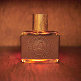 New York rye good cologne for men in a leather bottle