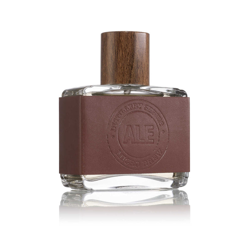 Ale Micro Brew Cologne bottle with wood cap