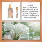 white florals perfume wanderer white rose