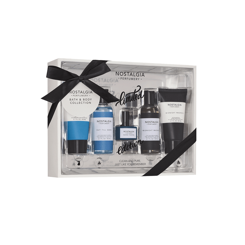 Body and bath fragrance gift set unisex