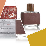 Ale cologne video music scents vegan leather bottle sea mandarin mineral