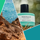 West coast fragrance video in a cliff