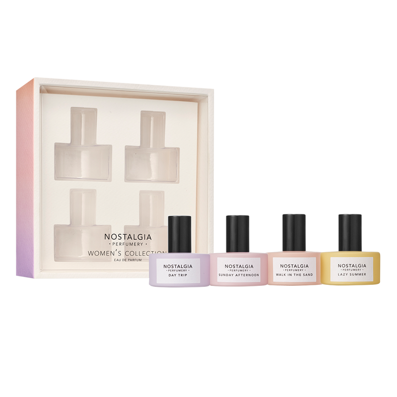 4 small bottles of perfume