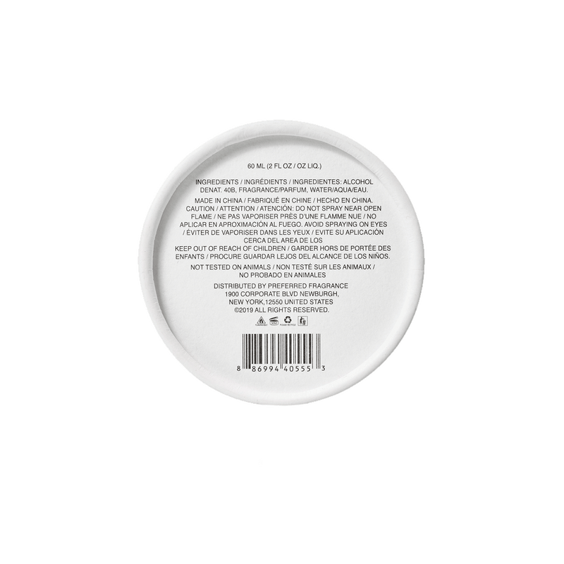 Paraben free perfume unisex