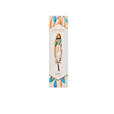 Wanderer Soleil fruity perfume in a white case with the feather shape window