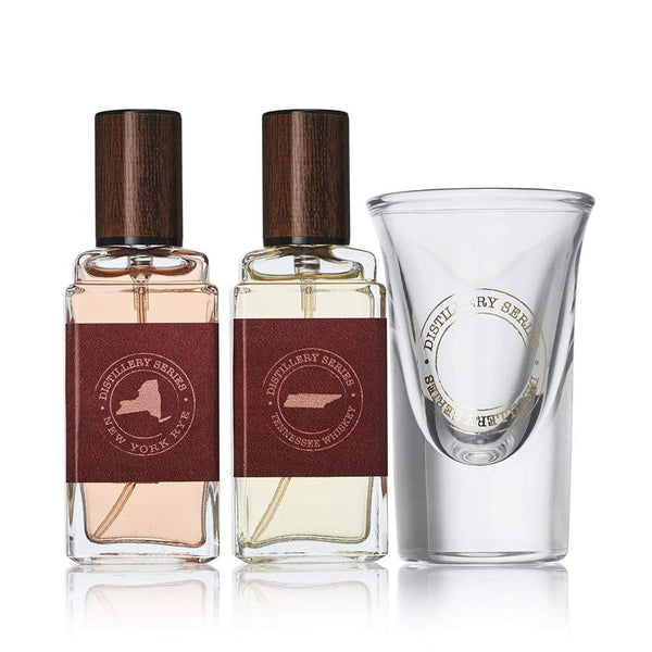 Distillery Series Cologne for men 2 pieces gift set with shoot glass