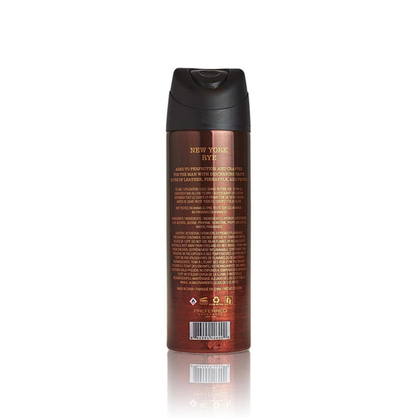 New York Rye Body Spray for men
