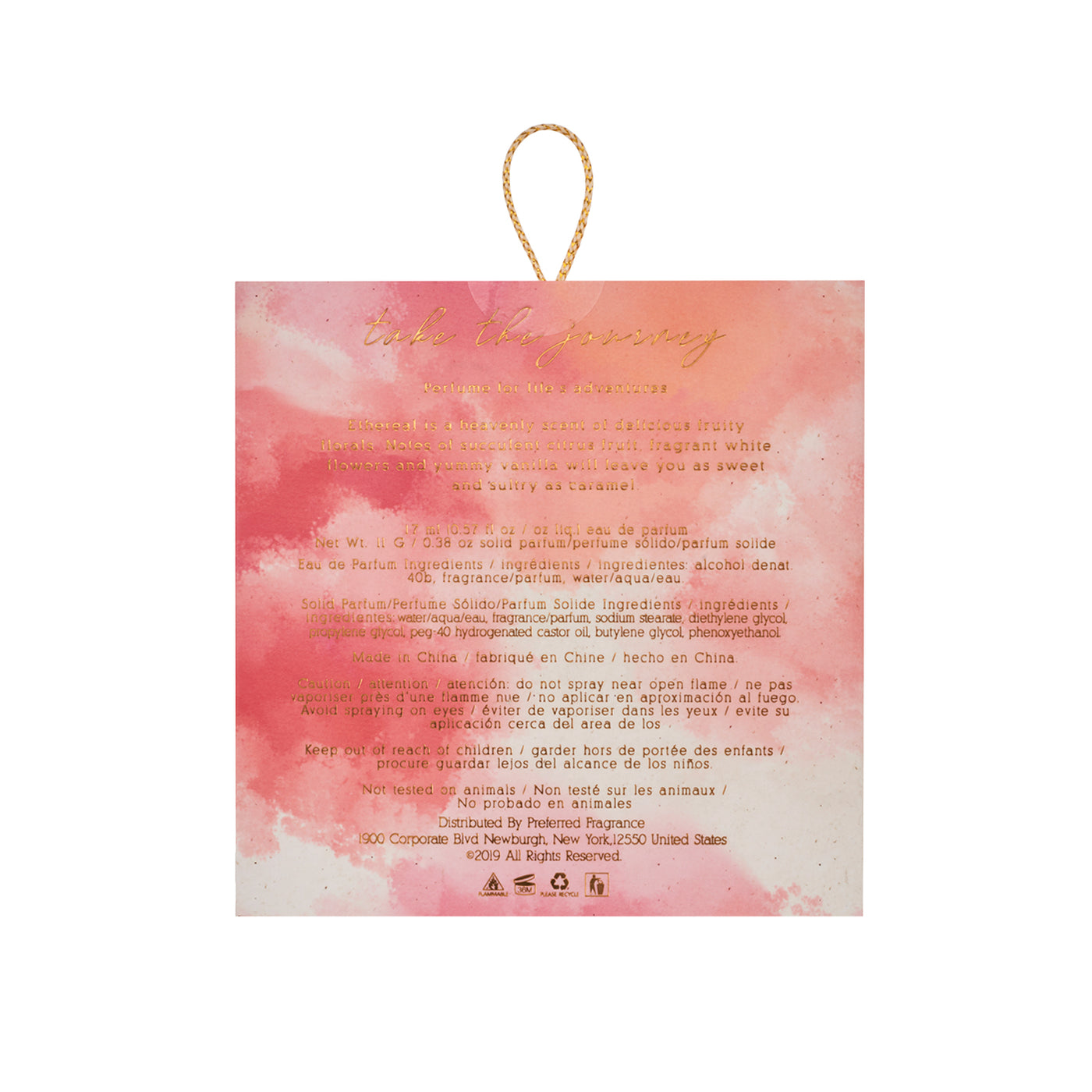 ethereal gift set perfume solid